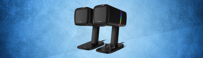 SVEN G600 gaming multimedia speakers — unique gamer design