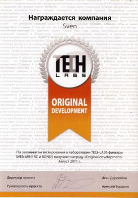 Original development Original development