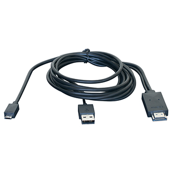SVEN MHL 5 pin + USB 1.8m: Нажмите, чтобы увеличить фото