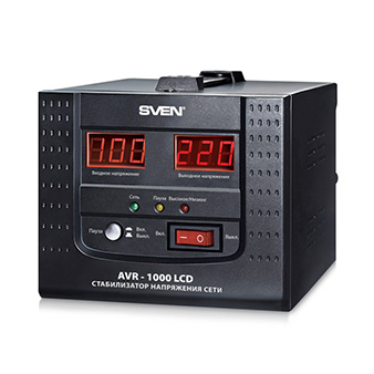 SVEN AVR-1000 LCD: Нажмите, чтобы увеличить фото