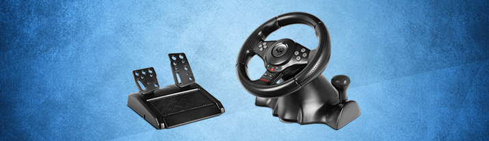 SVEN GC-W150 gaming wheel — real impressions on virtual roads
