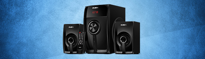 SVEN MS-307 is a multifunctional speaker system with Bluetooth, USB/SD player, FM radio, display, remote control SVEN MS-307 is a multifunctional speaker system with Bluetooth, USB/SD player, FM radio, display, remote control