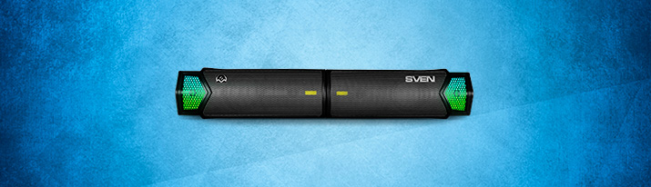 SVEN SB-G1450 gaming speakers — a stereo pair and a soundbar in one device SVEN SB-G1450 gaming speakers — a stereo pair and a soundbar in one device