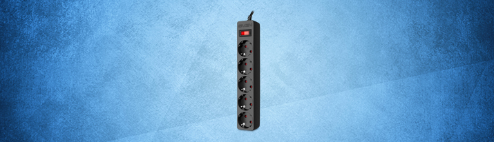 SVEN SF-05E surge protector — protection of electronic equipment