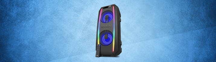 SVEN PS-740 mobile audio system — the party is in your hands