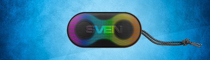 SVEN PS-99 portable acoustic system — the most advanced of miniature speakers SVEN PS-99 portable acoustic system — the most advanced of miniature speakers