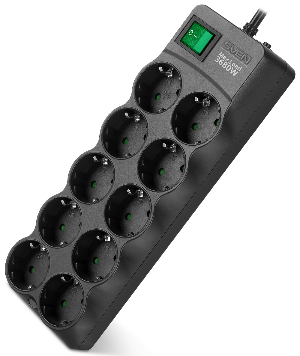 SVEN SF-10E-16 extension surge protector