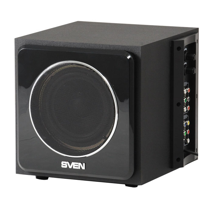 Сабвуфер sven. Колонки Sven SPS-855. Сабвуфер Sven SPS 855. Компьютерная акустика Sven SPS-855. Колонки Sven 5.1 SPS-855.